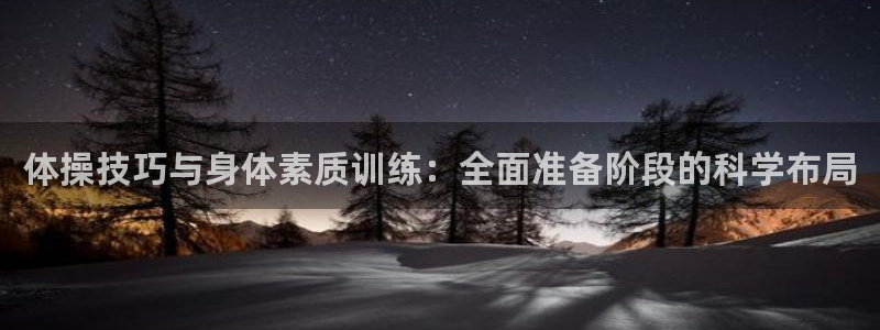 成都熊猫体育公园：体操技巧与身体素质训练：全面准备阶段的科学布局